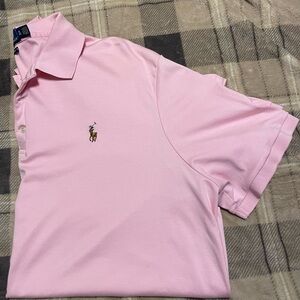 Ralph Lauren Classic Pink Polo Shirt